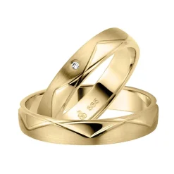 Eheringe Gelbgold 4mm 04823