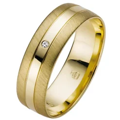 Eheringe Gelbgold 6mm 03684-040
