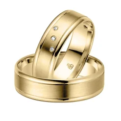 Eheringe Gelbgold 6mm 03689-040