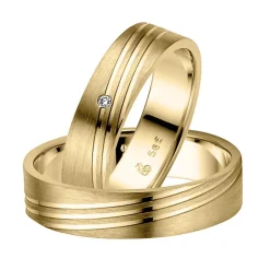 Eheringe Gelbgold 5mm 05542