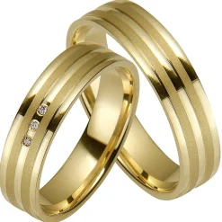 Eheringe Gelbgold 5mm 05516