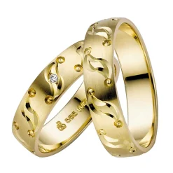 Eheringe Gelbgold 5mm 05534