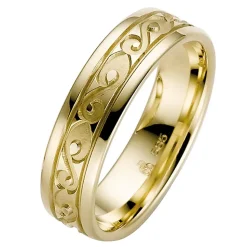 Eheringe Gelbgold 6mm 06241