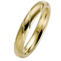 Eheringe Gelbgold 4mm 04807