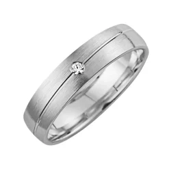 Eheringe mit Brillant Breite 4,5 mm WR0762