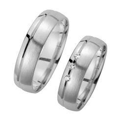 Eheringe mit Brillanten Breite 5,5 mm WR0809