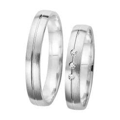 Eheringe mit Diamanten Breite 3,5 mm WR0770