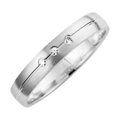 Eheringe mit Diamanten Breite 3,5 mm WR0770