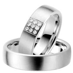 Eheringe Weißgold 6mm 06285-060