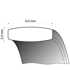 Eheringe Weißgold 6mm 06285-060