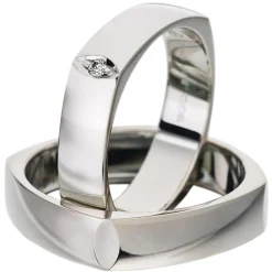 Eheringe Weißgold 5mm 05467-050