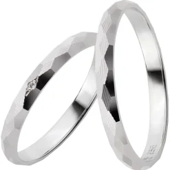 Eheringe Weißgold 2,5mm 03454