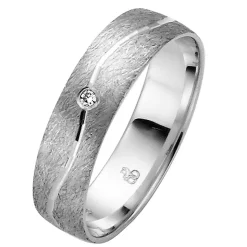 Eheringe Weißgold 5mm 03688-050