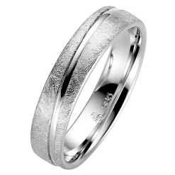 Eheringe Weißgold 5mm 05518