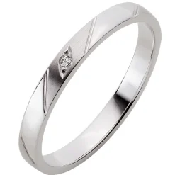 Eheringe Weißgold 2,5mm 03449