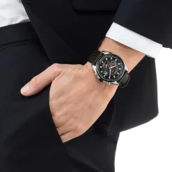 Elegant Racing Funk Uhr schwarz AT9036-08E