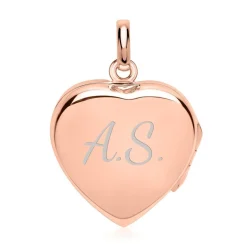 Elegantes Herz viele Verzierungen rosé SP0778SL