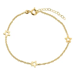 375er Gold Armband mit Sternen GB0012