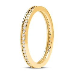 333er Gold Eternity Ring mit Zirkonia GR0159