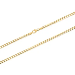 585er Gold Panzerkette mit einer Stärke von 3,3 mm BIN1117-14KGSL