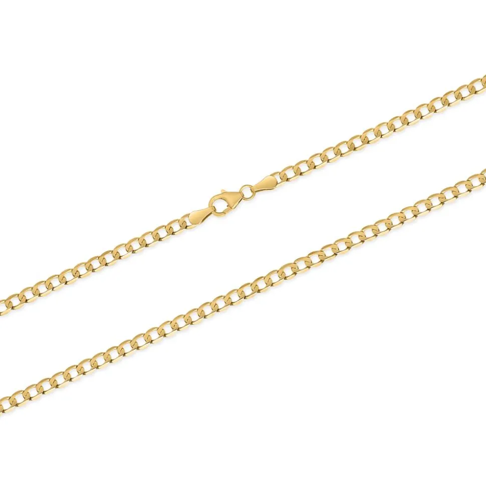 585er Gold Panzerkette mit einer Stärke von 3,3 mm BIN1117-14KGSL