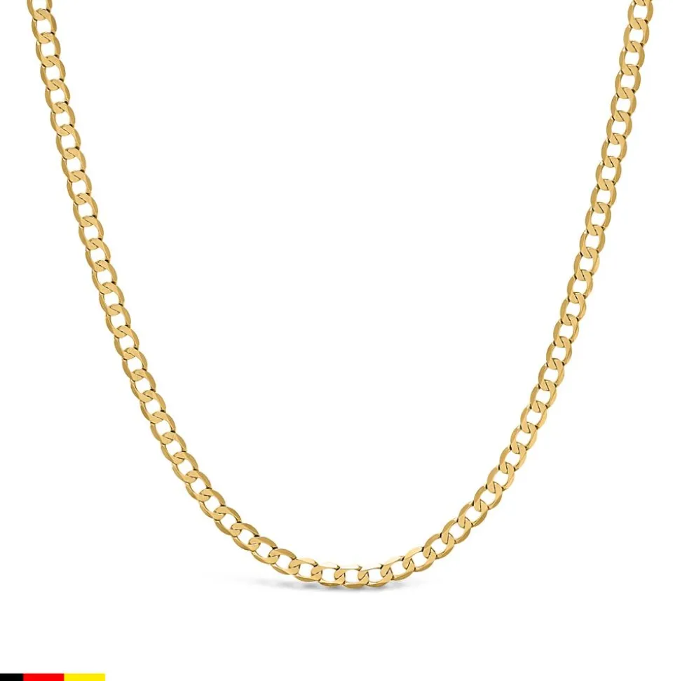 585er Gold Panzerkette mit einer Stärke von 3,3 mm BIN1117-14KGSL