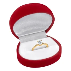 750er Gold Ring mit Diamanten DR0136-SL-18K-G