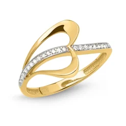 333er Gold Ring mit schönem Herz GR0123