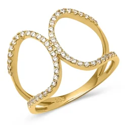333er Gold Ring Zirkoniabesatz GR0097
