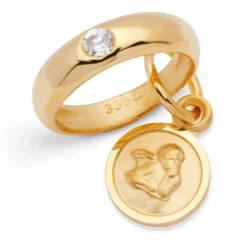 333er Gold Taufkette Zirkonia Engel KTR0006SLK