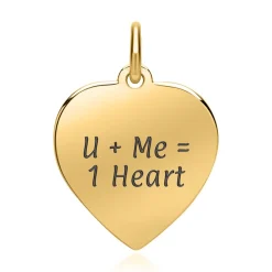 333er Goldanhänger in Herzform GP0170SL