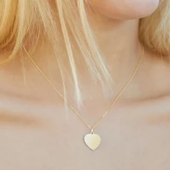 333er Goldanhänger in Herzform GP0170SL