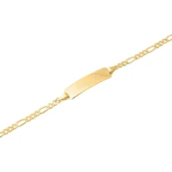 333er Goldarmband: ID-Armband Gold 14cm BIN5006-14