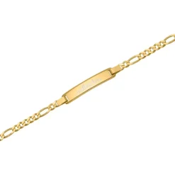 333er Goldarmband: ID-Armband Gold 14cm BIN5015-14