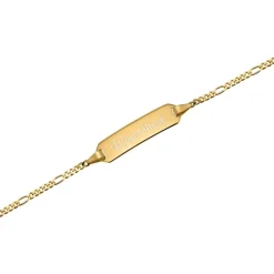 333er Goldarmband: ID-Armband Gold 16cm BIN5001-16