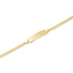 333er Goldarmband: ID-Armband Gold 14cm BIN5013-14