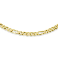 585er Goldkette: Figarokette Gold 50cm BIN1093-50