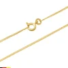 585er Goldkette: Panzerkette Gold 45cm BIN1003-45