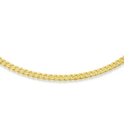 585er Goldkette: Panzerkette Gold 55cm BIN1098-55