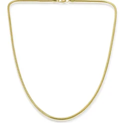 333er Goldkette: Schlangenkette Gold 45cm BIN1078-45
