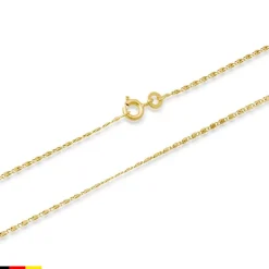 585er Goldkette: S-Panzerkette Gold 45cm BIN1038-45