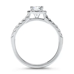 950er Platin Halo Ring mit Brillanten DR0125SL-PT