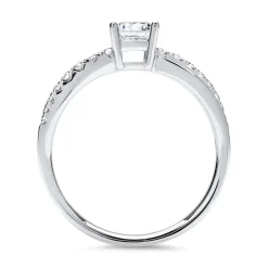 950er Platin Ring mit Brillanten DR0192SL-PT