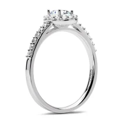 950er Platin Ring mit Brillanten DR0299SL-PT