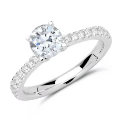 950er Platin Ring mit Brillanten DR0310SL-PT