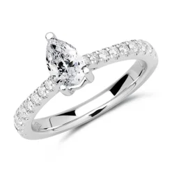 950er Platin Ring mit Brillanten DR0334SL-PT