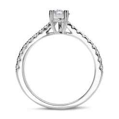 950er Platin Ring mit Brillanten DR0334SL-PT