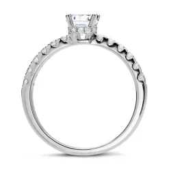 950er Platin Ring mit Brillanten DR0318SL-PT