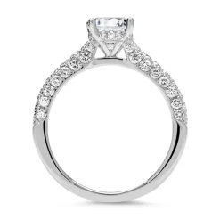 950er Platin Ring mit Brillanten DR0166SL-PT