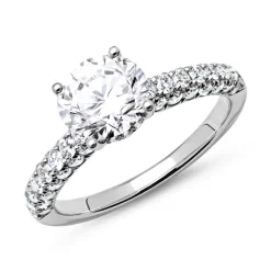 950er Platin Ring mit Brillanten DR0166SL-PT